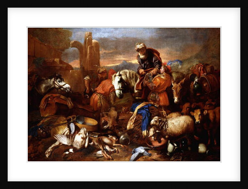 Jacob's Journey into Egypt by Giovanni Benedetto Castiglione