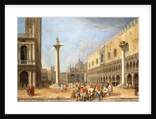 The Piazzetta, Venice, looking towards the Piazza San Marco by Luca Carlevaris