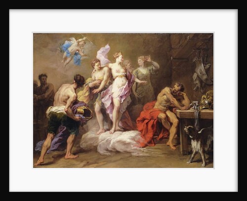 Venus Ordering Arms from Vulcan for Aeneas by Jean II Restout