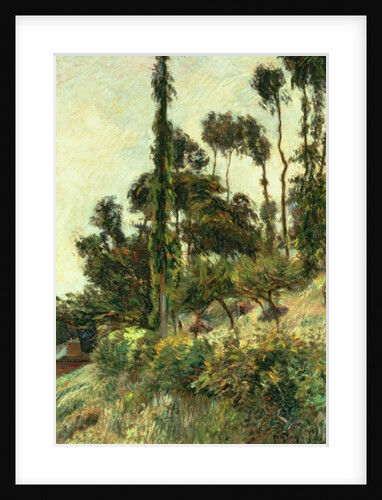 The Side of the Hill, 1884 by Paul Gauguin