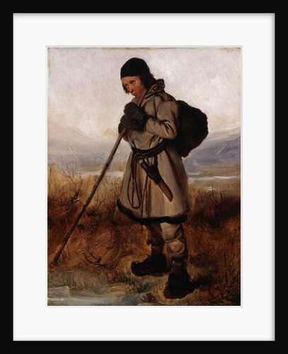 A Laplander by Francois Auguste Biard