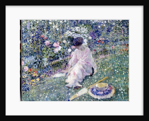 Garden in June, 1911 by Frederick Carl Frieseke
