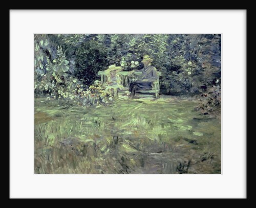 The Lesson in the Garden, 1886 by Berthe Morisot