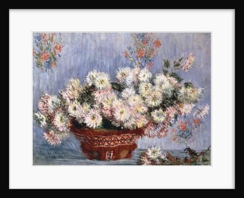 Chrysanthemums, 1878 by Claude Monet