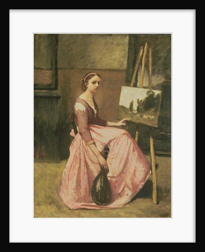 Corot's Studio, c.1860 by Jean Baptiste Camille Corot