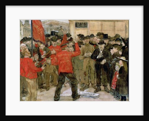 The Salvation Army by Jean Francois Raffaelli