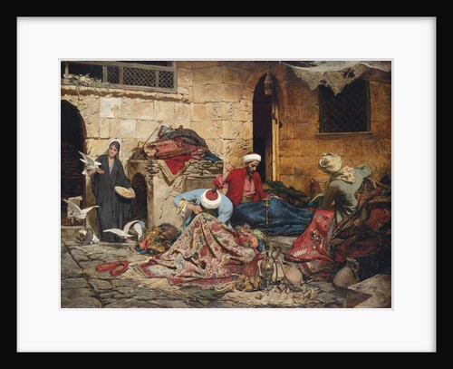 The Carpet Menders, 1883 by Rudolf Der G. Swoboda