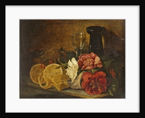 Still Life with Fruit and Flowers, 1855 by George Lance