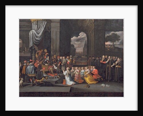 Persecution by the Duke of Alba in 1568 by Dutch School