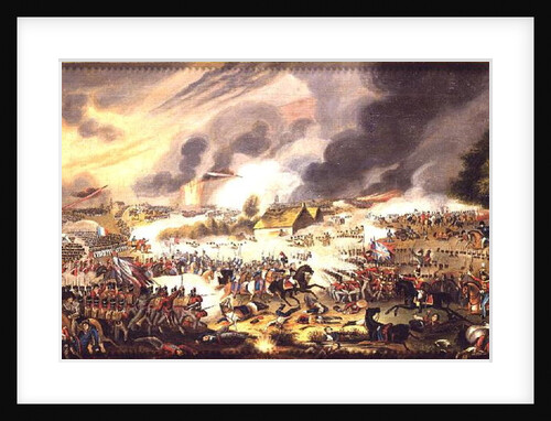 The Battle of Waterloo, 18th June 1815, 1842 by G. Newton