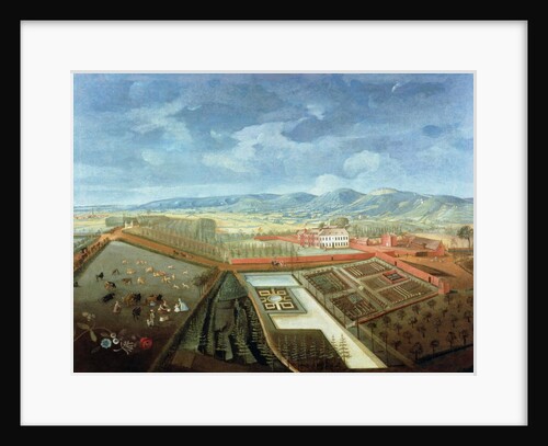 Panoramic View of Charlton Park, c.1745 by Thomas Robins