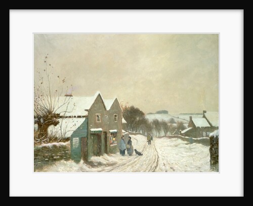 Winter at Turkdean by William Augustus Rixon