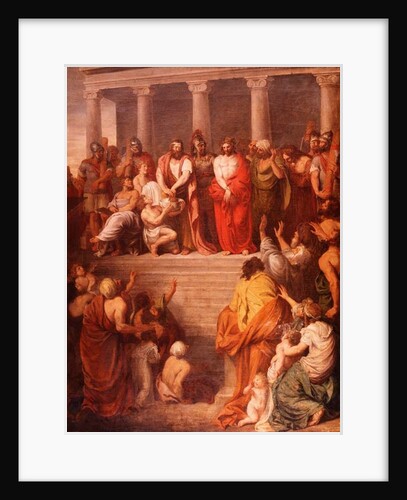 Christ before Pilate by English School