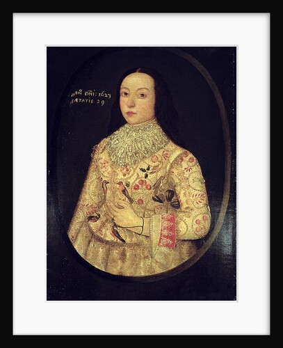 Portrait of Amy Seymour, 1623 by English School