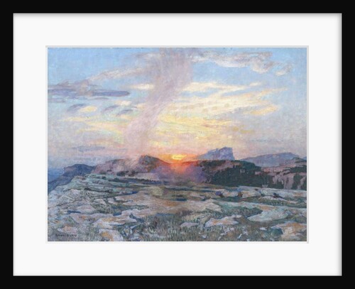 Sunset in Provence, c.1927 by Adrian Scott Stokes