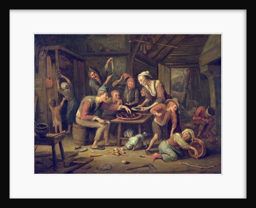 The Lean Kitchen by Jan Havicksz. Steen