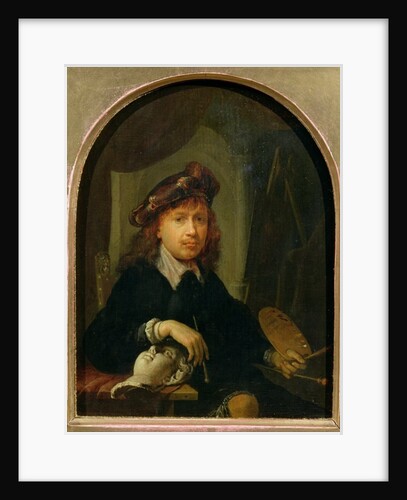 Self Portrait by Gerrit or Gerard Dou