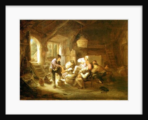 Drinking Scene by Adriaen Jansz. van Ostade