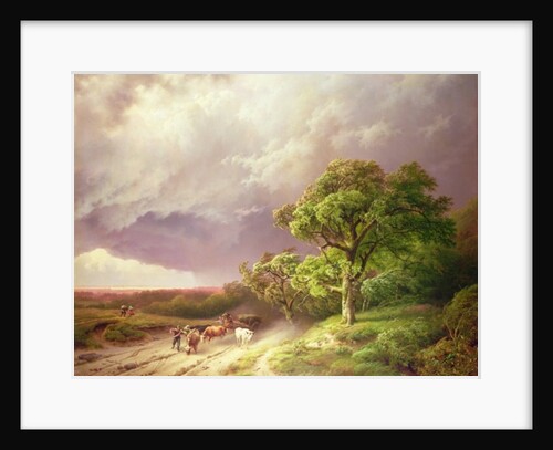 The Coming Storm by Barend Cornelis Koekkoek