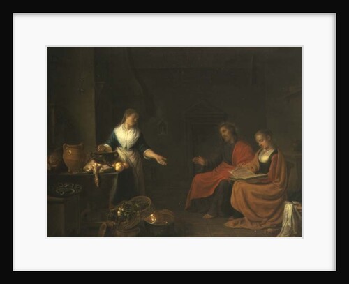 Christ in the House of Martha and Mary, 1645 by Hendrik Martensz Sorgh