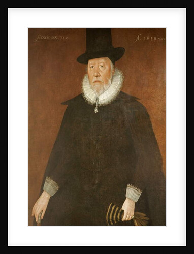 William Norwood, 1619 by Cornelius Janssen van Ceulen