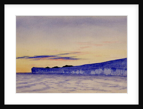 Blue Ice Cliffs, 1901-04 by Edward Adrian Wilson