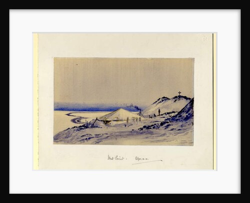 Hut Point, 1911 by Edward Adrian Wilson