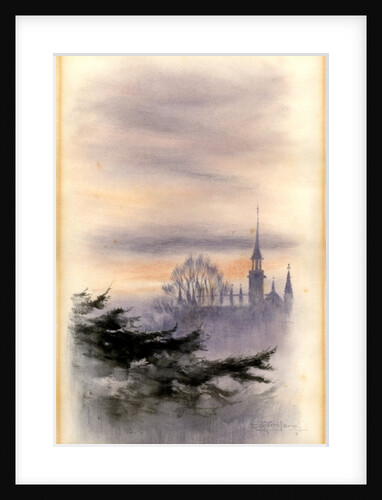 College from Westal, Cheltenham by Edward Adrian Wilson