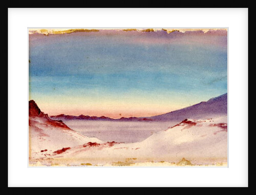 Hut Point from the Gap, 1901-04 by Edward Adrian Wilson