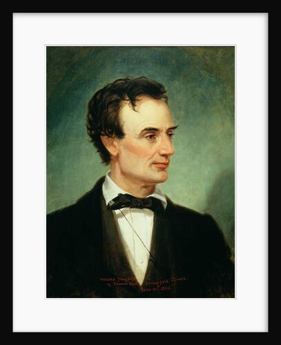 Abraham Lincoln, 1860 by Thomas Hicks