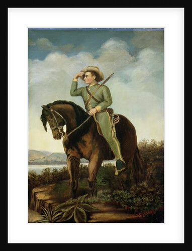 A Confederate Scout of General Turner Ashby at the Valley near Luray and New Hacket by J. A. Collins