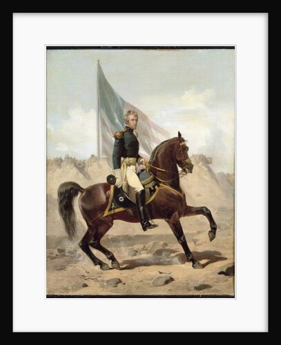 General Andrew Jackson at the Battle of New Orleans by Alonzo Chappel