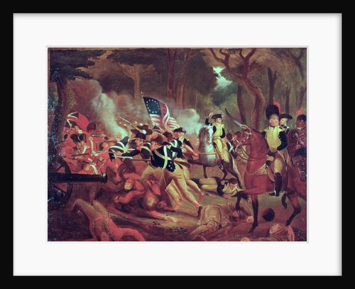 Colonel William Washington at the Battle of Cowpens, South Carolina, 17th January, 1781 by American School