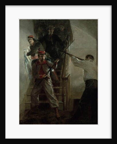 The Death of E. E. Ellsworth by Alonzo Chappel