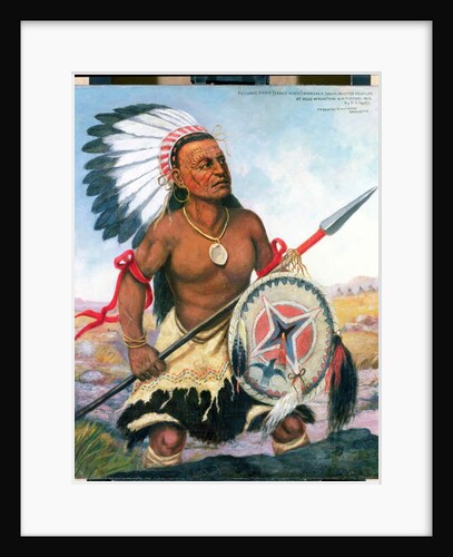 Portrait of Crazy Horse, 1876 by Henry H. Cross