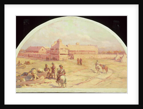The first Fort Dearborn, 1803 by Lawrence Carmichael Earle