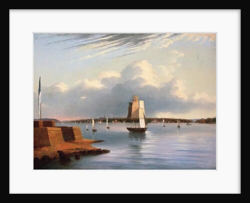Baltimore Harbour, 1852 by E. G. Coates
