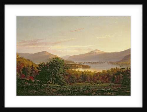 View of Lake George by Junius R. Sloan