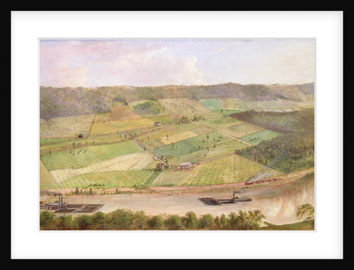 Ohio River Scene by Poe N. J.