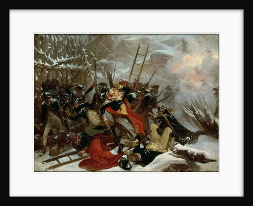 Death of General Richard Montgomery on 31st December 1775, 1865 by Alonzo Chappel