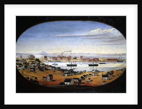 US Navy Yard, Mare Island, California, c.1857 by Felix Mathews