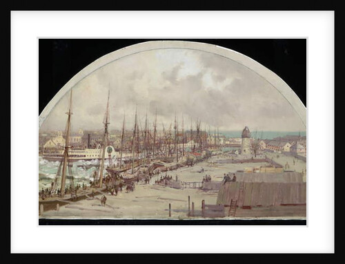 Great Flood in the Chicago River, 1849, 1900 by Lawrence Carmichael Earle