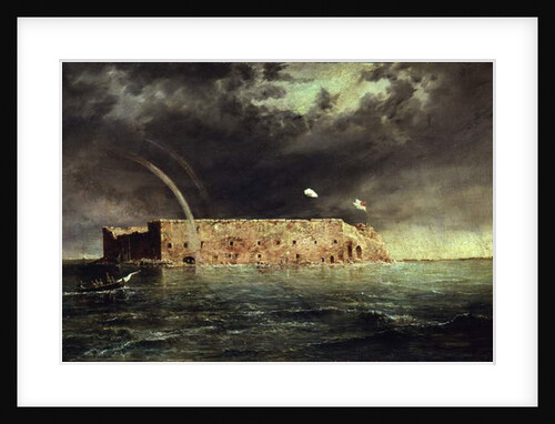 View of Fort Sumter, South Carolina, 1863 by Conrad Wise Chapman