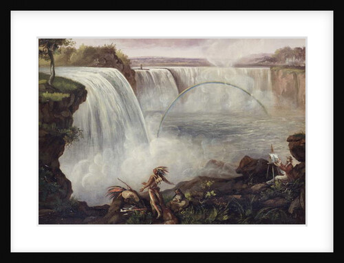 Niagara Falls, c.1840-50 by American School