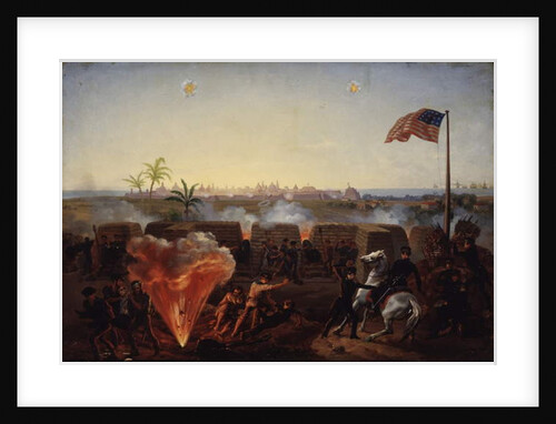 The Siege of Vera Cruz, c.1867 by William Henry Powell