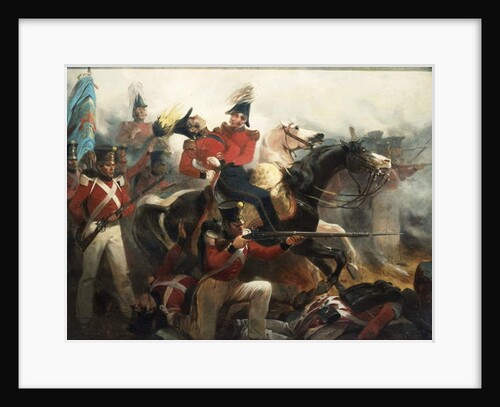 Death of General Ross at the Battle of Baltimore, September 12th, 1814 by Alonzo Chappel