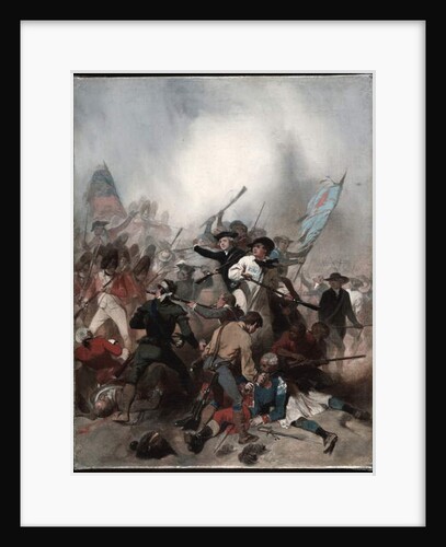 Battle of Bunker Hill, June 17th, 1775, 1859 by Alonzo Chappel