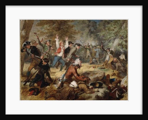 Massacre of Wyoming, July 3rd to July 4th, 1778, 1859 by Alonzo Chappel