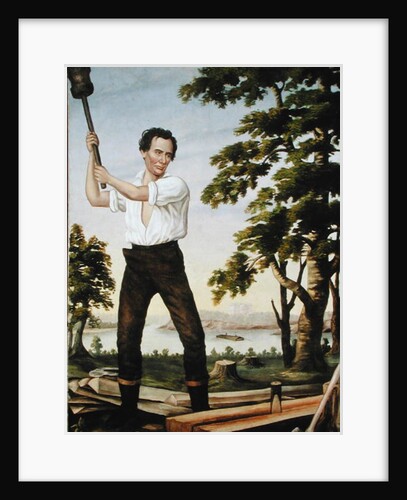 The Railsplitter, c.1860 by American School