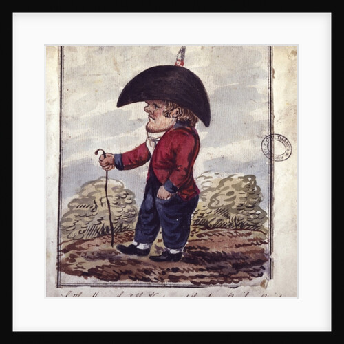 Little Major the toll keeper at the New Bailey Bridge, first quarter of the 19th century by Gerrard Gerrard